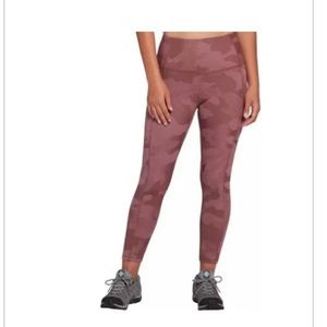 The North Face Pink Womens Camo Leggings size Large